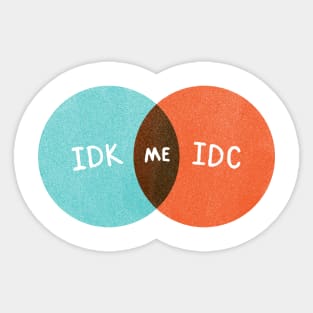 Venn Sticker